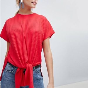 Tie Front Top from ASOS
